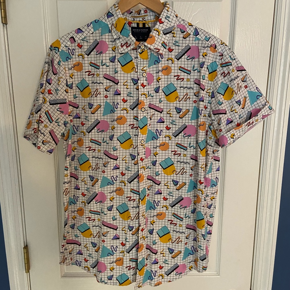 Denim & Flower Men’s L Polo - Slim Fit.